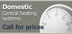 Central heating systems from £2,600